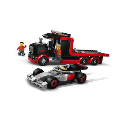 LEGO CITY DISPLAY TRUCK F1 CON AUTO