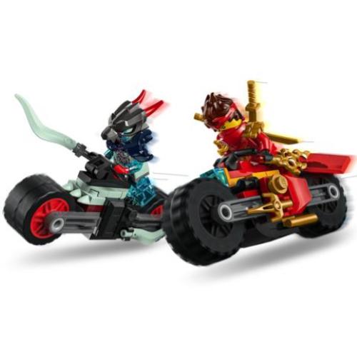 NINJAGO GARA DI VELOCITÀ SULLA MOTO DI KAI