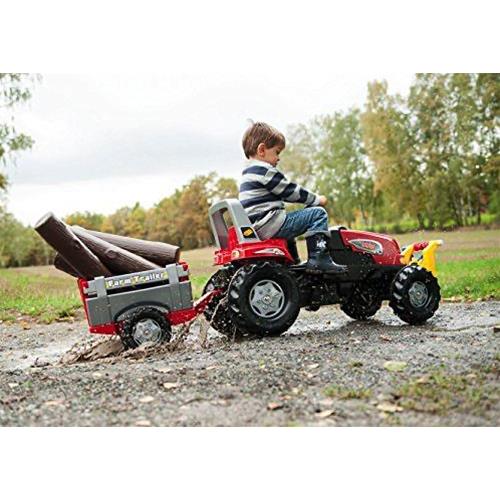 ROLLY JUNIOR TRATTORE CON RIMORCHIO