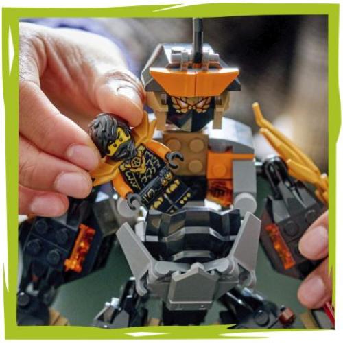 LEGO NINJAGO MECH DELLA MISSIONE DI COLE