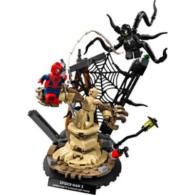 LEGO SUPER HEROES MARVEL BATTAGLIA EPICA: SPIDERMAN VENOM CON TENTACOLI E SANDMAN