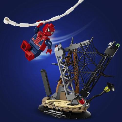 LEGO SUPER HEROES MARVEL BATTAGLIA EPICA: SPIDERMAN VENOM CON TENTACOLI E SANDMAN