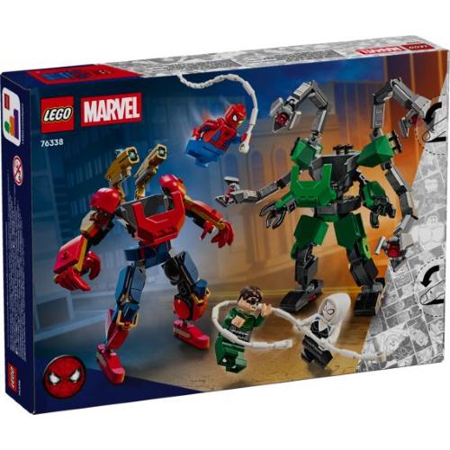 LEGO SUPER HEROES MARVEL BATTAGLIA MECH SPIDERMAN VS DOC OCK