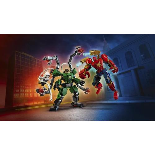 LEGO SUPER HEROES MARVEL BATTAGLIA MECH SPIDERMAN VS DOC OCK