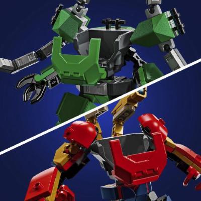 LEGO SUPER HEROES MARVEL BATTAGLIA MECH SPIDERMAN VS DOC OCK