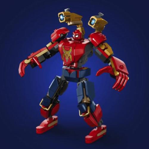 LEGO SUPER HEROES MARVEL BATTAGLIA MECH SPIDERMAN VS DOC OCK