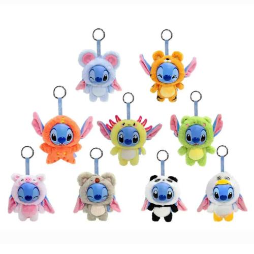 DISNEY - STITCH - PORTACHIAVI PELUCHE 12CM IN BOX