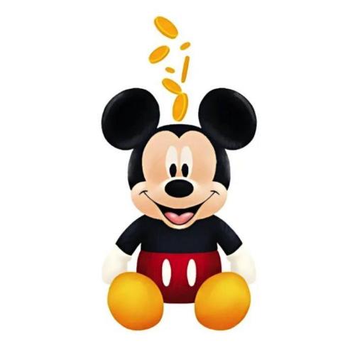 DISNEY - MICKEY - PELUCHE CON SALVADANAIO INTERNO