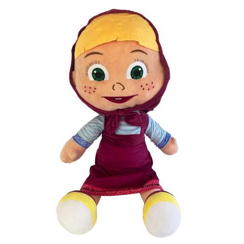 MASHA E ORSO (MASHA) PELUCHE SEDUTO 50CM