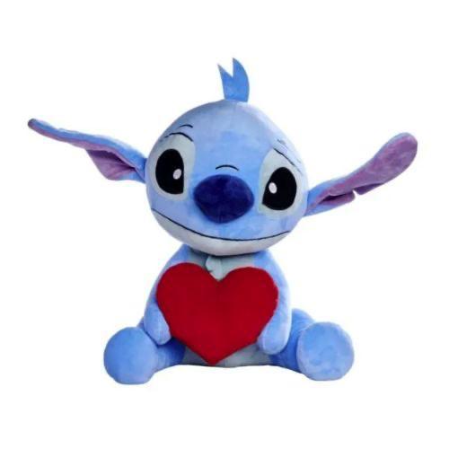 STITCH - STITCH CON CUORE PELUCHE 50CM