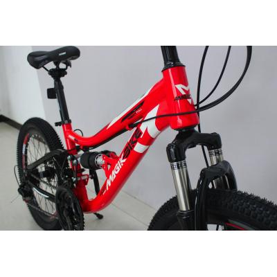 BICI 20 MTB FULL BAMBINO ROSSO DISCO FRENO