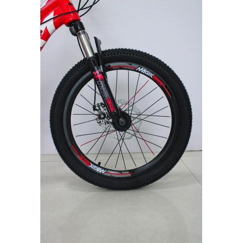 BICI 20 MTB FULL BAMBINO ROSSO DISCO FRENO