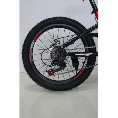 BICI 20 MTB FULL BAMBINO ROSSO DISCO FRENO