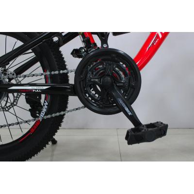 BICI 20 MTB FULL BAMBINO ROSSO DISCO FRENO