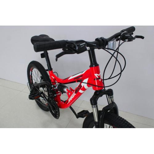 BICI 20 MTB FULL BAMBINO ROSSO DISCO FRENO