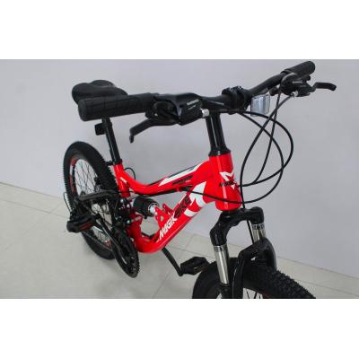 BICI 20 MTB FULL BAMBINO ROSSO DISCO FRENO
