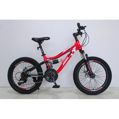 BICI 20 MTB FULL BAMBINO ROSSO DISCO FRENO