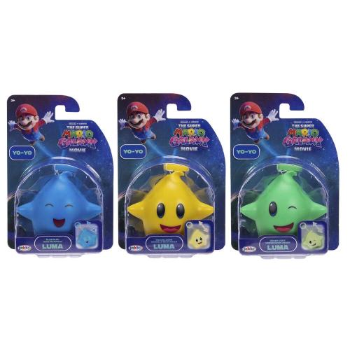 SUPER MARIO GALAXY MOVIE LUMAS YO-YO ASSORTITE