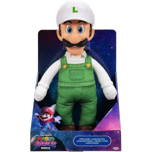 SUPER MARIO GALAXY THE MOVIE - JUMBO ROTO PLUSH LUIGI