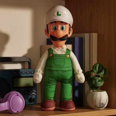 SUPER MARIO GALAXY THE MOVIE - JUMBO ROTO PLUSH LUIGI