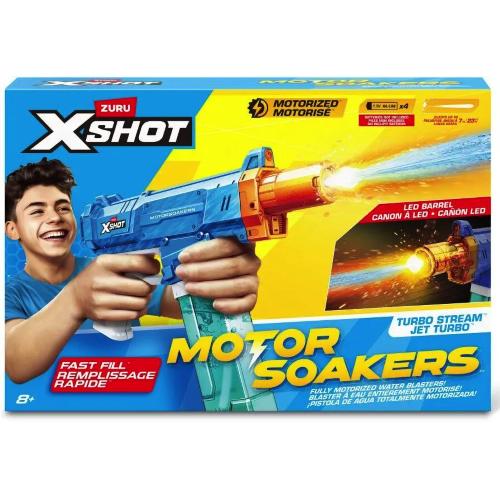 X-SHOT PISTOLA AD ACQUA WATER FAST FILL TURBO MOTORIZZATO