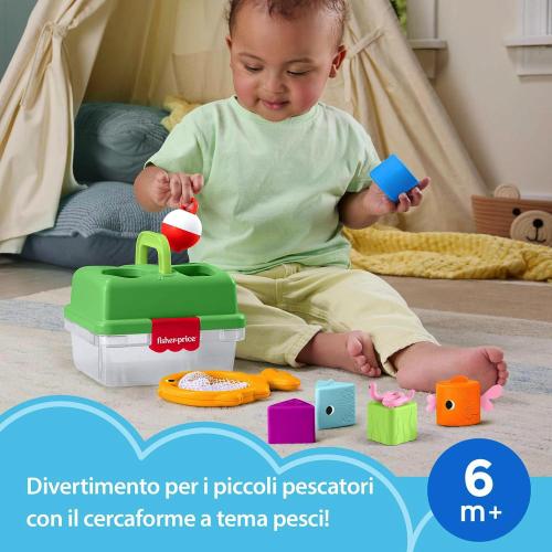 FISHER PRICE CASSETTA CERCAFORME AMICI NATURA 