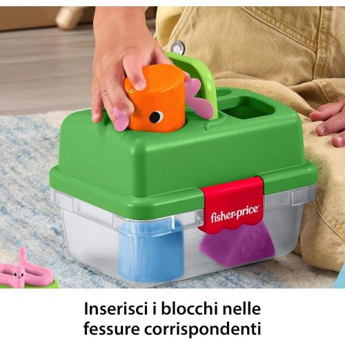 FISHER PRICE CASSETTA CERCAFORME AMICI NATURA 