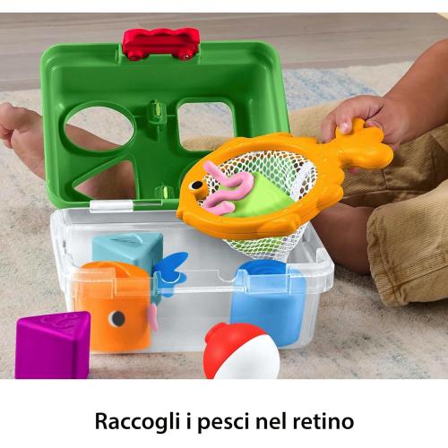 FISHER PRICE CASSETTA CERCAFORME AMICI NATURA 