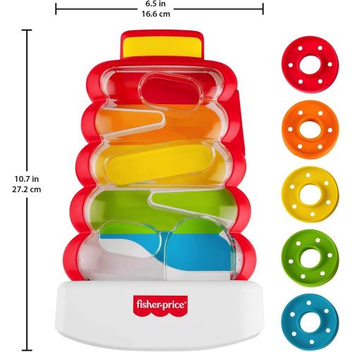FISHER PRICE PIRAMIDE 5 ANELLI 