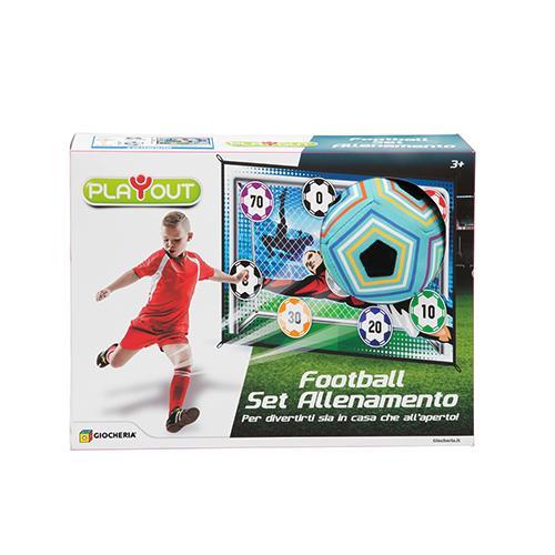 PLAY OUT - FOOTBALL SET ALLENAMENTO PORTA CON VELCRO