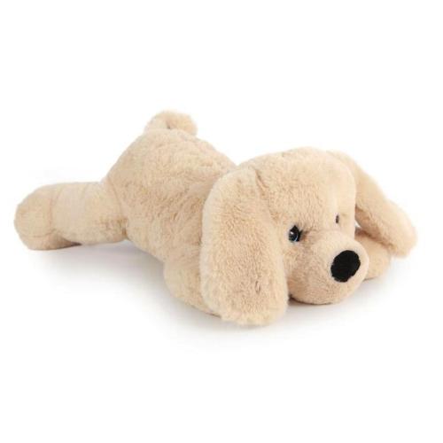 BABY DECAR "LILLO NANNA" CAGNOLINO BIANCO E MARRONE 40CM 