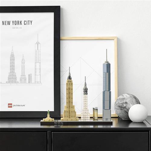 LEGO ARCHITECTURE NEW YORK 