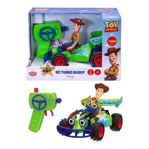 RADIOCOMANDO TOY STORY BUGGY WITH WOODY 1:24