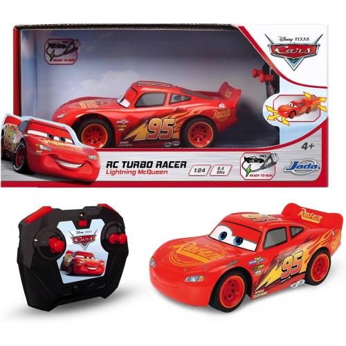 RADIOCOMANDO CARS SAETTA MC QUEEN TURBO 1:24 RICARICA USB