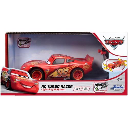 RADIOCOMANDO CARS SAETTA MC QUEEN TURBO 1:24 RICARICA USB