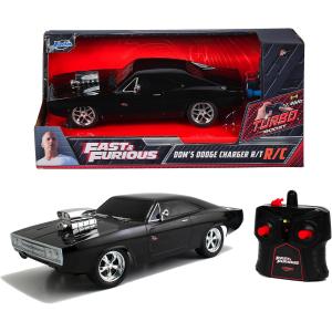 FAST & FURIOUS RC DODGE CHARGER DEL 1970 IN SCALA 1:24 DUE CANALI, FREQUENZA 2,4 GHZ, FUNZIONE TURBO