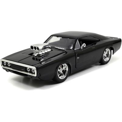 FAST & FURIOUS RC DODGE CHARGER DEL 1970 IN SCALA 1:24 DUE CANALI, FREQUENZA 2,4 GHZ, FUNZIONE TURBO