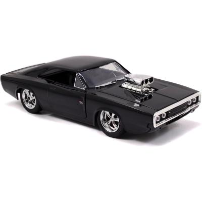 FAST & FURIOUS RC DODGE CHARGER DEL 1970 IN SCALA 1:24 DUE CANALI, FREQUENZA 2,4 GHZ, FUNZIONE TURBO