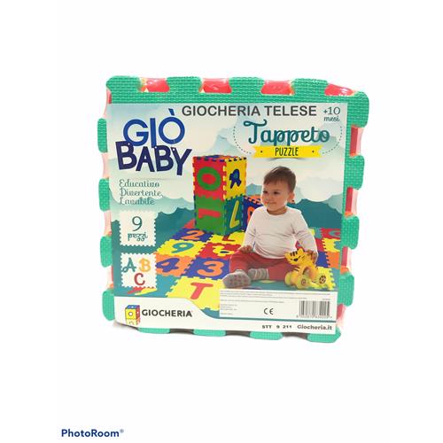 GIO' BABY - TAPPETO EVA LETTERE 9 PEZZI