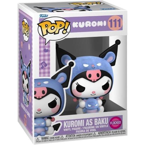FUNKO POP! KUROMI BAKU FLOCKED