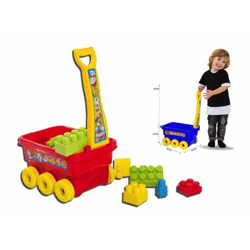 CARRETTINO CON COSTRUZIONI