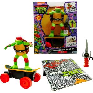 TARTARUGHE NINJA TURTLES RADIOCOMANDO SKATEBOARD 