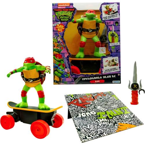 TARTARUGHE NINJA TURTLES RADIOCOMANDO SKATEBOARD 
