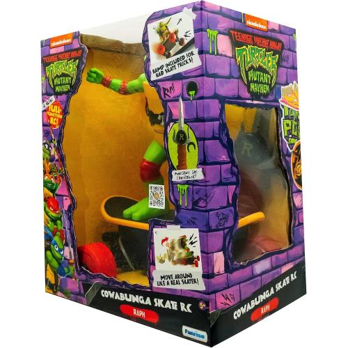 TARTARUGHE NINJA TURTLES RADIOCOMANDO SKATEBOARD 