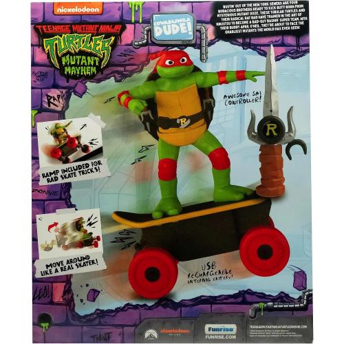TARTARUGHE NINJA TURTLES RADIOCOMANDO SKATEBOARD 