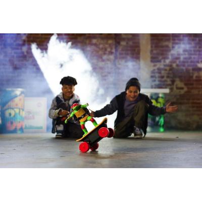 TARTARUGHE NINJA TURTLES RADIOCOMANDO SKATEBOARD 