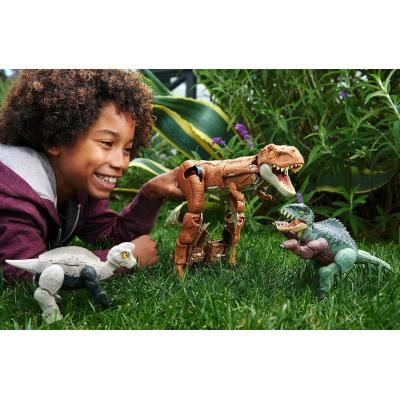 JURASSIC WORLD TRASF.2IN1 INDORAPTOR E BRACHIOSAURO 