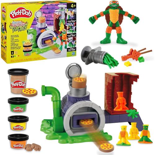 PLAY-DOH TEENAGE MUTANT TARTARUGHE NINJA TURTLES SLICE&BLAST PIZZA 