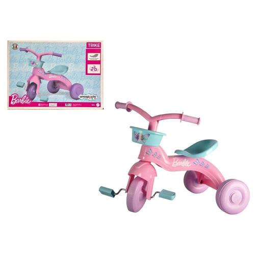 TRICICLO IN PLASTICA BARBIE CON CESTINO