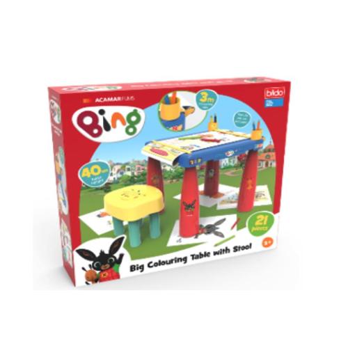 BING PER COLORARE CON SGABELLO 40 PZ